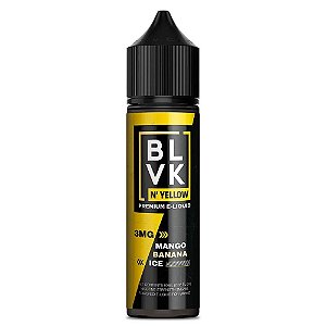 Juice BLVK Yellow Mango - Banana Ice - 3mg - 60ml