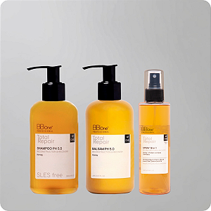 Kit Cronograma de Reparação Total Repair Reconstruction & Recovery - Shampoo, Condicionador e Spray 18-1