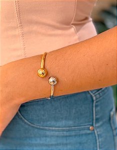 BRACELETE 2 ESFERAS MIX DE BANHOS