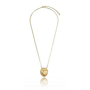 COLAR ORGANIC SMALL DOURADO/FOSCO