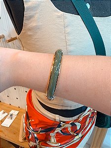 BRACELETE APLIQUE VERDE