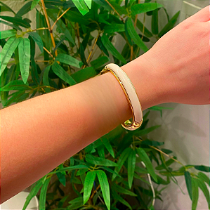 BRACELETE APLIQUE NUDE D