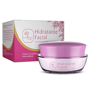 Creme Hidratante facial com Acido Hialurônico Bem Estar Life
