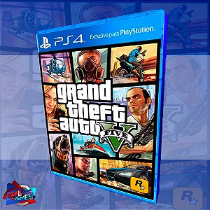 GTA V PS4 MÍDIA DIGITAL - Exell Games