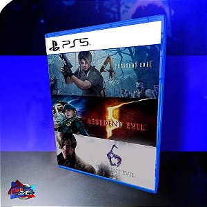 PACOTE TRIPLO RESIDENT EVIL - PS5 MÍDIA DIGITAL