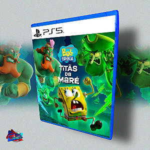 Bob Esponja: Titãs da Maré - PS5  MÍDIA DIGITAL
