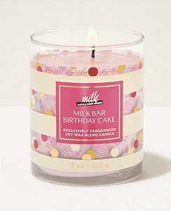 Vela: Milk Bar Birthday Cake ( 227g - 1 pavil ) Bath & Body Works - pronta entrega