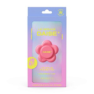 Lip Balm Phone Pod Daise ( Sabor: Morango ) - pronta entrega