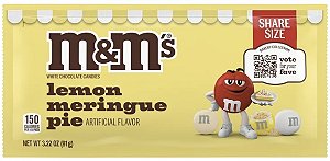 M&M’s Lemon Meringue Pie ( 91g ) - pronta entrega