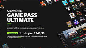 Xbox Game Pass Ultimate (1 Mês Código )