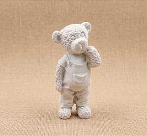 Urso em Pé de Resina em 3D