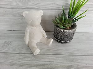 URSO SENTADO LISO EM 3D