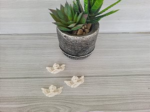 APLIQUE MINI ANJO C/ 3 UND
