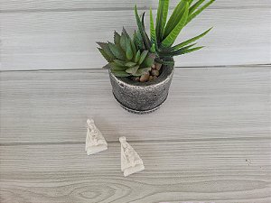 APLIQUE MINI NOSSA SENHORA C/ 2 UND