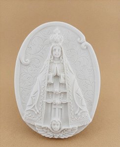 Aplique Nossa Senhora na Placa