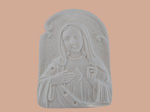 Aplique Sagrado Coração de Maria