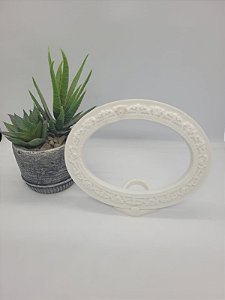 APLIQUE MOLDURA 15,5X12 COM SUPORTE EM RESINA