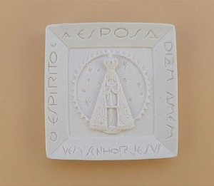 Aplique Nossa Senhora Aparecida de Resina