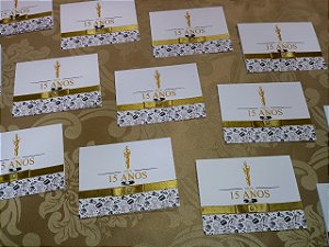 Convite Aniversário Oscar Cinema
