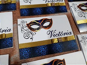 Convite Aniversário 15 Anos Baile de Máscaras
