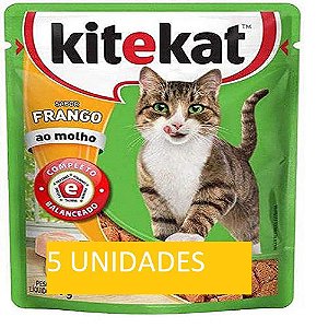 Sachê Purê Churu Galinha para Gatos com 4 unidades - 56g