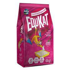 Areia Sanitaria para Gatos Edukat granulada 4kg