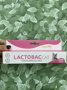 Suplemento Organnact Lactobac Cat para Gatos 16g