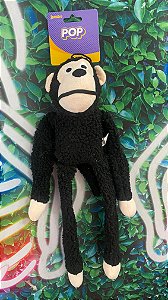 MORDEDOR MACACO PELUCIA NEW POP PRETO