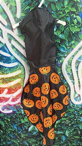 Roupa Vestido Halloween Abóboras M