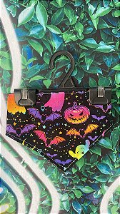 Bandana Halloween Preto com Neon M