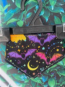 Bandana Halloween Preto com Neon P