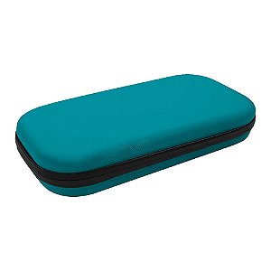 Case rígido para estetoscópio e acessórios médicos universal - Azul Ciano