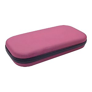 Case rígido para estetoscópio e acessórios médicos universal - Rosa