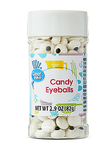 Olhinhos de Açúcar comestivel - Edição Halloween