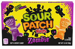 Sour Patch Kids Zombie Candies - Edição Halloween