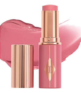Charlotte Tilbury  Unreal Lip + Cheek Glow Blush Stick with Hyaluronic Acid