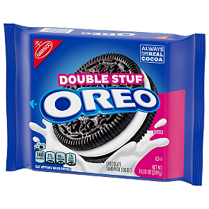 OREO Double Stuf Chocolate Sandwich Cookies 397g