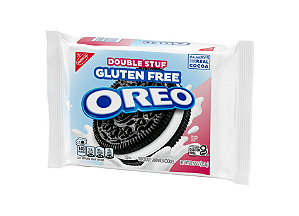 OREO Double Stuf Gluten Free Chocolate Sandwich Cookies 353g