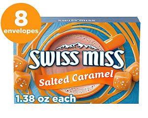 Swiss Miss Salted Caramel Flavored Hot Cocoa Mix 313g