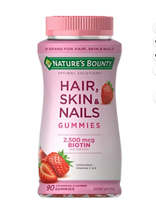 Nature's Bounty Hair Skin and Nail Vitamins With Biotin