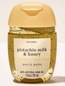 Bath & Body Works Alcool em Gel Pistachio Milk & Honey 29ml