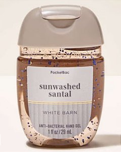Bath & Body Works Alcool em Gel Sunwashed Santal 29ml