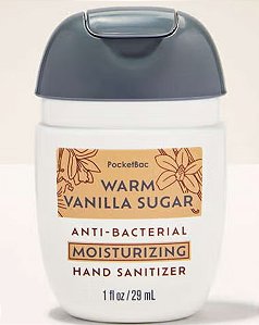 Bath & Body Works Alcool em Gel Warm Vanilla Sugar 29ml