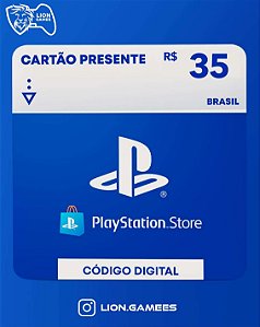 PLAYSTATION STORE R$35 REAIS - CÓDIGO DIGITAL
