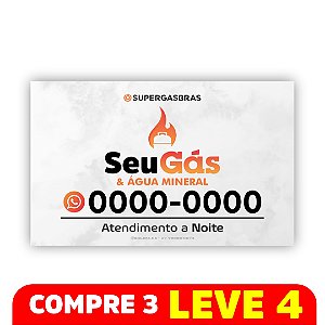 4. Ímã de geladeira - 80x50 mm - 1.000 un