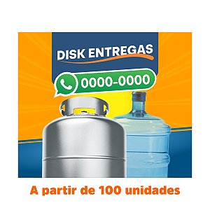 2. Ímã de geladeira - 60x50 mm - 100 unidades
