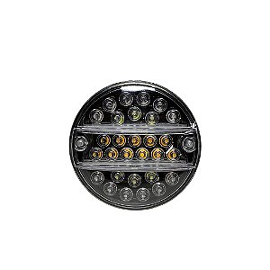 LANTERNA TRASEIRA LED REDONDA UNIVERSAL