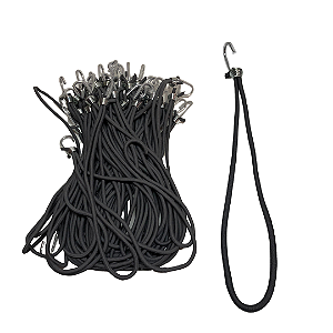 CORDA ELASTICA DE LONA CINZA