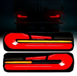 PAR Lanterna Traseira Full LED Adaptação Universal