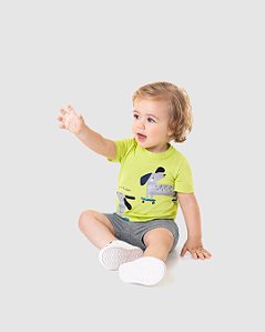 Conjunto Bebê Menino Malwee Tamanho 1-2-3